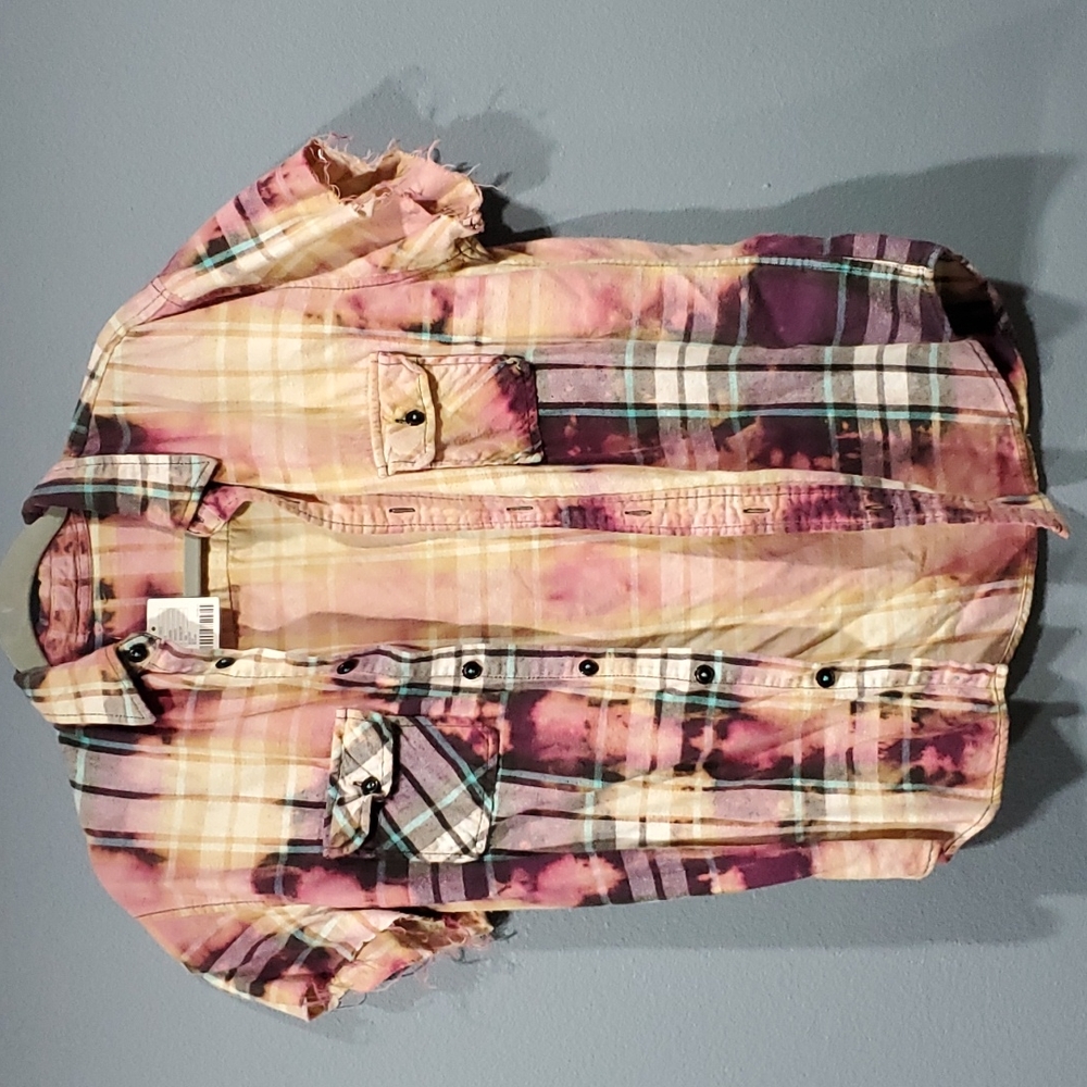Distressed bleached Shirt